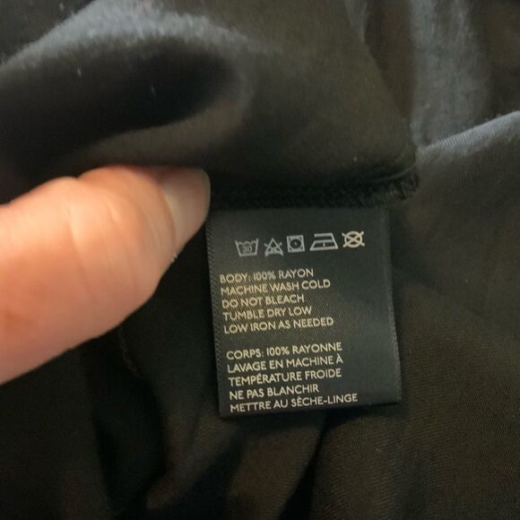 STARING AT STARS UO black lattice button front tunic dress size XS - Picture 10 of 11